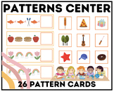 Patterns Center | 26 Cards | AB, ABC, ABB etc.