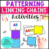 Patterns Linking Chains: Fine Motor Activity - Task Boxes 