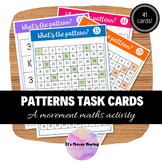 Patterns Task Cards Scoot Game