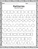 Patterns: Trace the Shapes!