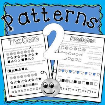 Preview of Patterns Unit - Repeating, Increasing, Decreasing Math Grade 2