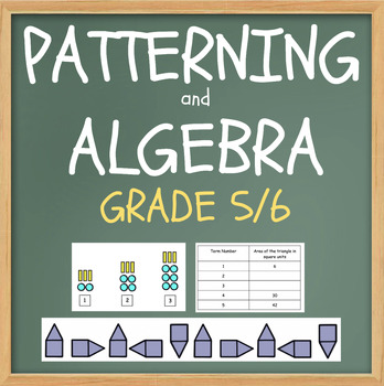 Preview of Patterns and Algebra Unit Plans - Grade 5/6 - Ontario