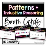 Patterns and Inductive Reasoning- Geometry Boom Cards