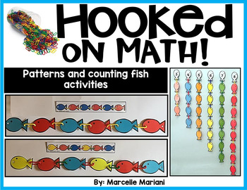 Preview of Patterns and counting activities (sea life theme)
