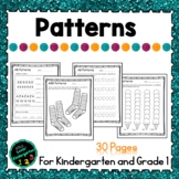 Patterns for Kindergarten or Grade 1