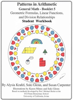 Preview of General Math: Booklet 5 Geometric Formulas, Linear Functions Student Workbook