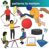 Patterns in Motion Clip Art
