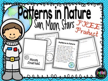 Preview of Patterns in Nature - sun, moon, stars, seasons FREE PRODUCT