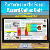 Patterns in the Fossil Record NGSS MS-LS4-1, Utah SEEd 7.5