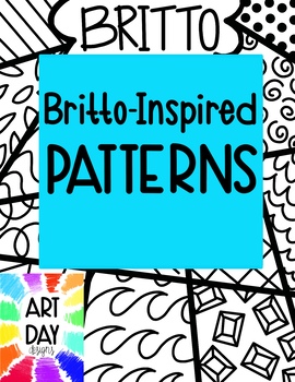 Preview of Patterns inspired by Romero Britto