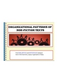 Patterns of Organization PDF (Expository Texts)