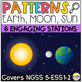 Patterns of the Earth, Moon and Stars Stations {NGSS Aligned}