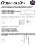 Patterns on Earth: Concept Check