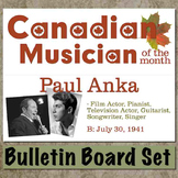 Paul Anka - Canadian Musician / Composer of the Month Bull