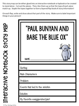 Paul Bunyan Readers' Theater Play and Activities by The Owl Spot