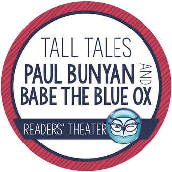 Preview of Paul Bunyan Readers' Theater Play and Activities