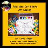 Paul Klee: Cat & Bird Art Lesson