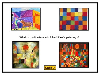 paul klee cubism paintings