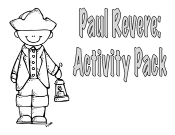 Preview of Paul Revere Activities Pack