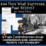 Paul Revere American Revolution Activity by Jean Fritz