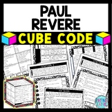 Paul Revere Cube Stations - Reading Comprehension Activity
