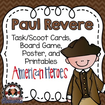 Preview of Paul Revere Game and Reading Passage