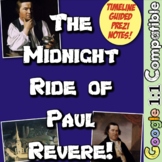 Paul Revere's Midnight Ride Guided Notes Activity for Caus