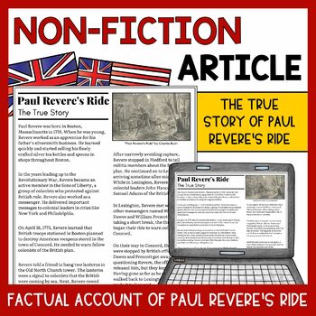Analysis Of Paul Reveres Ride