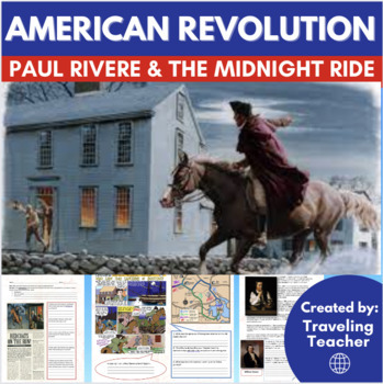 Preview of Paul Revere & the Midnight Ride: The American Revolution: Reading Passages
