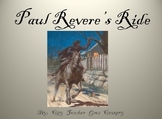 Paul Revere's Ride Powerpoint 24 slides with videoclip (po