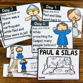 Paul and Silas Bible Lesson and Activities | Homeschool | Sunday School