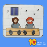 Paul and Silas in Jail - Sunday School Craft