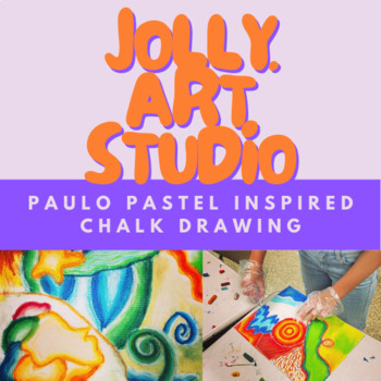 Preview of Paulo Pastel inspired Chalk Pastel Drawing Guide