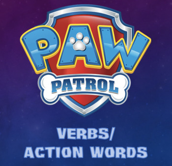 Preview of Paw Patrol: Action Word/Verb GIFS