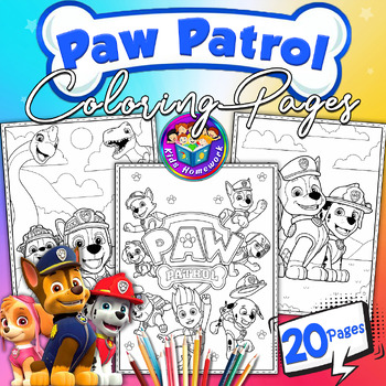 Paw Patrol Coloring Sheets - Spark Creativity with Paw Patrol Coloring  Sheets