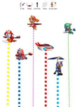 Paw Patrol Tracing Sheets