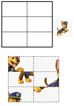 Preview of Paw Patrol Puzzle - Chase