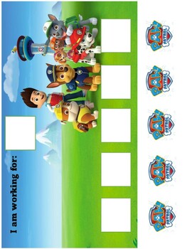 Paw Patrol Token Board By Diana Housseyki 