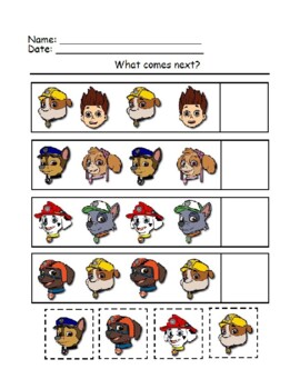Addition Tables Learning Poster Counting Kids Children PAW PATROL Maths 