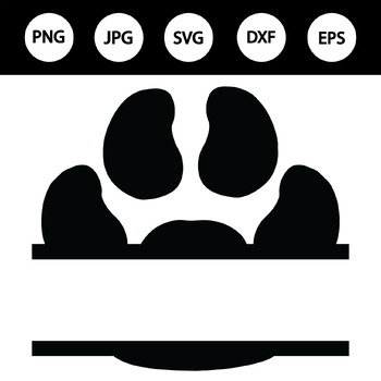 Paw SVG, Dog Paw Svg, Paw Print Outline, Paw Silhouette, Paw Prints Svg  Png, Cat Paw Svg, Animal Paw, Dog Foot Print, Dog Paw Silhouette 