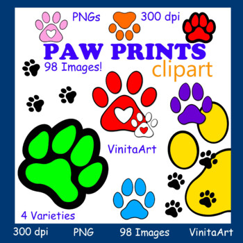paw print clip art free