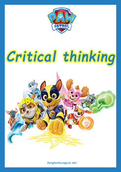 Preview of Paw patrol activities