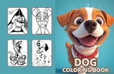 Paws and Colors: Dog Coloring Adventure for Kids