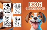 Paws and Colors: Dog-Themed Coloring Book for Kids