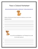 Paws in Jobland Worksheet