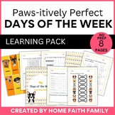 Paws-itively Perfect: Days Of The Week Learning Pack