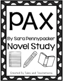 Pax Novel Study by Sara Pennypacker- Text-Dependent Questi