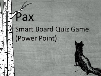 Preview of Pax Quiz Game