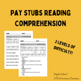 Pay Stub Reading Comprehension