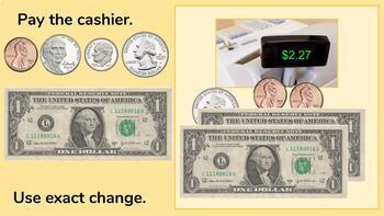 Preview of Pay the Cashier - Exact Change